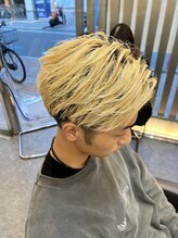 アンサ 長岡天神店(ANSA)&nbsp;ブリーチ×フェザー質感で叶える、極上の垢抜けヘア