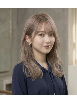 フロレゾンヘアデザインエクステ(floraison hair design exte)の写真/肌色や質感までキレイに魅せる◇一人ひとりに似合うカラーをご提案♪【イヤリングカラー】