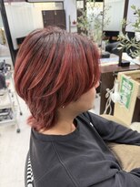 アイズ 本厚木(AIZU)&nbsp;メンズウルフ　マッシュウルフ　ダブルカラー