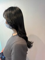 オルブ 戸塚安行店(Oluve) シアーブラック/地毛風カラー/暗髪/透明感/大人上品ヘア/韓国風