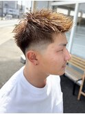 スパイキーショート/フェードカット/アップバングショート