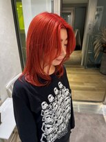 クレア 下北沢(CREA)&nbsp;２０代ブリーチカラー/下北沢/ダブルカラー/レイヤーカット