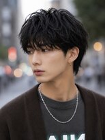 エイド 本店(aid)&nbsp;無造作マッシュショートニュアンスパーマシャドウパーマ