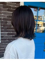 アズグロウ エクラ(AS GROW 'eclat) くびれウルフミディ似合わせカット