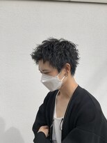 アンサ 伏見桃山店(ANSA)&nbsp;ラフショート/スパイキー/ショート/黒髪ショート/伏見桃山