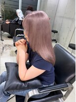 クヴェルアンドコー(Kvell&Co.)&nbsp;pink hair