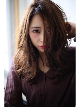 オーシャン(Ocean) [OCEAN Hair&Life]ちょいモードでヌーディなセミロング☆