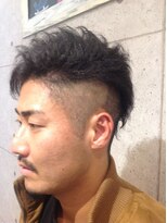 アンナ ヘアアンドアイズ(AnNa hair&eyes)&nbsp;ツーブロックパーマ風