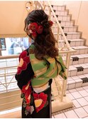 振袖着付け&ヘアセット&フルメイク