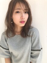 ソワリー 栄(THOiRY)&nbsp;THOiRY【女性らしい柔らかヘア】似合わせ小顔艶髪ゆる巻きロング