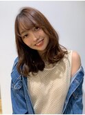 美人度ミディアムへア【中目黒美容室】