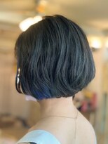 アルファ インタラクティブ エム フラワー(ALUFA interactive.M Flower)&nbsp;20代30代40代大人可愛いイヤリングカラー立体感ボブ