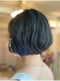 20代30代40代大人可愛いイヤリングカラー立体感ボブ