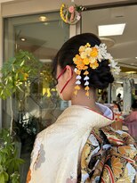 髪技空間アノン(anon)&nbsp;成人式2023