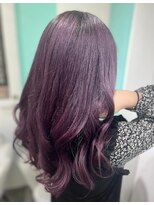 マティーナ ヘアー 池袋(Matina hair)&nbsp;【濃いめ☆パープル/ダブルカラー】20代30代40代