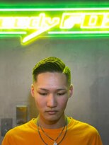 グリーディーフォックス 三軒茶屋(GreedyFOX)&nbsp;波巻き/マッシュパーマ/ウルフ/ハイライト<理容室>三軒茶屋