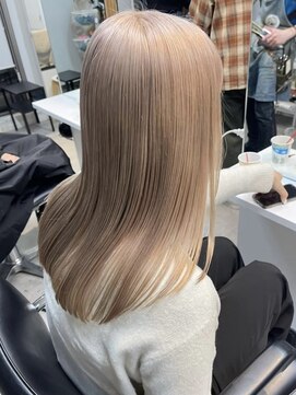 サンクプロジェクト(cinq PROJECT) ミルクティーベージュダブルカラーインナーカラーケアブリーチ