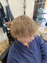 スウェル 千葉店(Swell)&nbsp;ブリーチ波巻きパーマ