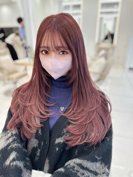 マウル 栄(MAEUL) レイヤーカット韓国ヘア