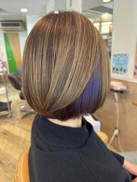 ジェイジェイウィル 一之江店(JJ will) ミニボブ グラデーションカラー