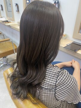 アンフレール ダークブラウンカラー/大園芽依