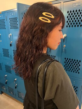 ナループロア ルームー(Nalu pu loa ROOMOO) ウェーブパーマ/ムルギョルパーマ/ミディアムパーマ