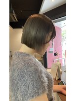 ジールヤマグチ 朝霧駅前店 【西村作】ぱっつんボブ