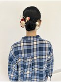 タイトシニヨン / 前撮りヘアセット