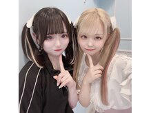 コットン 新宿の雰囲気（簡単にイメチェン♪インナー、メッシュ、イヤリングエクステ♪）
