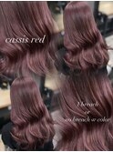 暖色人気No.1＊カシスレッドワインレッドチェリーレッドピンク