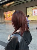 混ざりあった色が可愛いバイオレットピンクブラウン