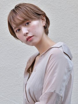 カルラ(Karra) 【karra 蒲田】ベージュカラーの小顔ショートボブ
