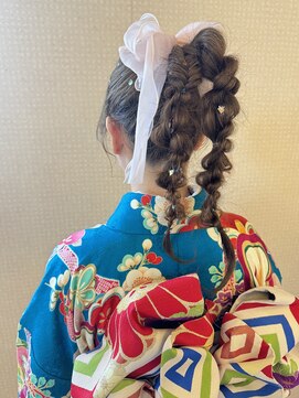 ジップ 緑店(zip) 大人フェミニンロング×20代愛され姫ヘア