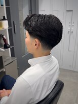 グルーマーズトウキョウ(GROOMER/S TOKYO)&nbsp;スペインカール スパイキーショート ブルーブラック メッシュ