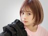 カット+ストレートパーマ+『オージュア』ケア ￥14100
