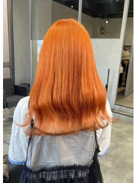 シエンゴールド(CIEN gold) オレンジカラー/暖色カラー#浜松駅#カラー#ブリーチ