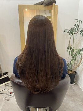 ラフ 原宿(L.a.a.g.f harajuku) ブリーチなしダブルカラー/透明感カラー/原宿/表参道