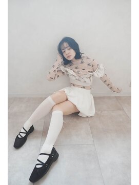 ソワン ドゥ ブレス 立花店(soin de brace) 髪質改善 縮毛矯正 レイヤー 20代 30代 40代/黒髪/小顔