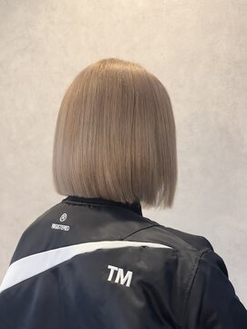 ジゼル 小倉(GiseL) ミルクティーベージュ/切りっぱなし