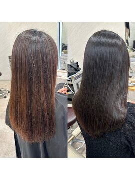 シンズ 銀座(sins) パサつきとパヤパヤ毛にはsinsストレート！[30代40代50代60代]