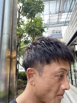 ヘアーアンドグルーミング ヨシザワインク(HAIR&GROOMING YOSHIZAWA Inc.)&nbsp;ツーブロック刈り上げショートメンズカットカラー短髪バーバー