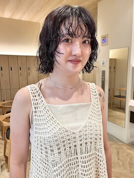 トリッカ 銀座(tricca) ボブパーマ/ニュアンスパーマ/ボブレイヤー/顔まわりレイヤー