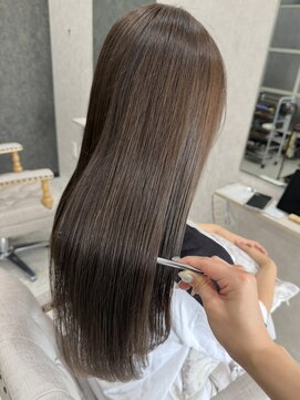 ロエン 西岡崎店(ROEN) 寒色ブラウン/ブラウンカラー/ロング