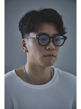 ザ フェイダーズ(The Faderz) 高円寺/メンズカット/ローフェード/センターパート/床屋/眉毛