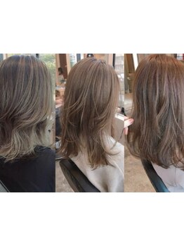 【脱・白髪染め】ハイライトで馴染ませる"白髪ぼかし"が大好評。高品質×通いやすい価格で叶える透明感