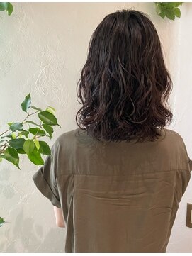 ミディアムパーマ
