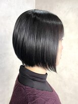 エンクス(enx)&nbsp;着物ヘア/ダークアッシュ/似合わせカット/鶴ヶ峰 MH29