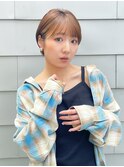 ハンサムショート/丸みショートボブ/20代30代40代50代/顔周り