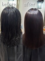 パース 横浜(PERS)&nbsp;カラー＆プレミアム縮毛矯正
