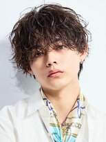 リップスヘアー 渋谷 annex(LIPPS hair)&nbsp;シャドウパーマミディアムラウンドマッシュ
